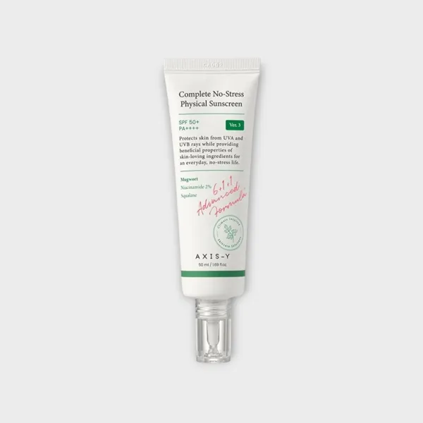 Axis-Y Complete No-Stress Physical Sunscreen - 50ml