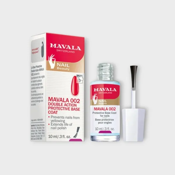 Mavala 002 Double Action Protective Base Coat - 10ml