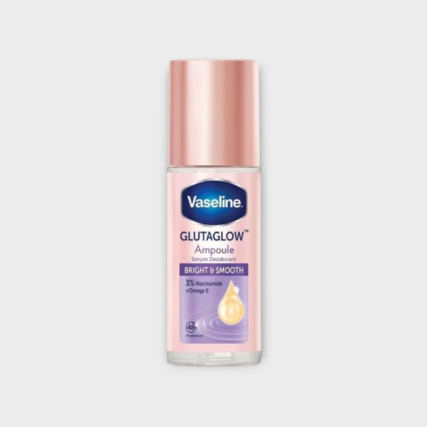 Vaseline Gluta Glow Ampoule Serum Deodorant Bright & Smooth -45ml