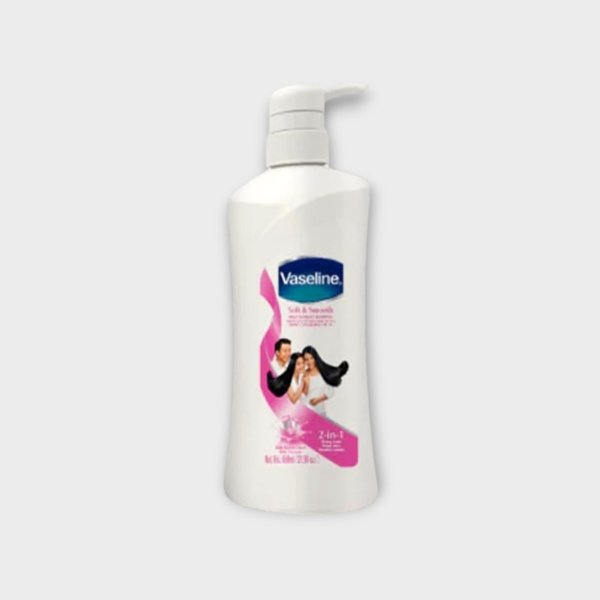 Vaseline Soft and Smooth Milk Nutrient Shampoo 2 in 1 - 650 ml