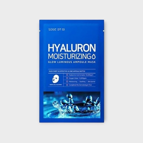 Some By Mi Hyaluron Moisturizing Glow Luminous Ampoule Mask