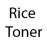 Rice-Toner